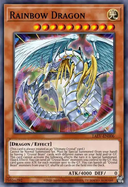 Edison Rulings for Rainbow Dragon